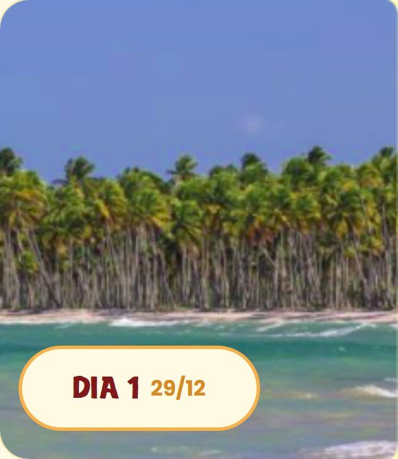 Ano Novo - Boipeba, dia 1 da viagem (29/12)