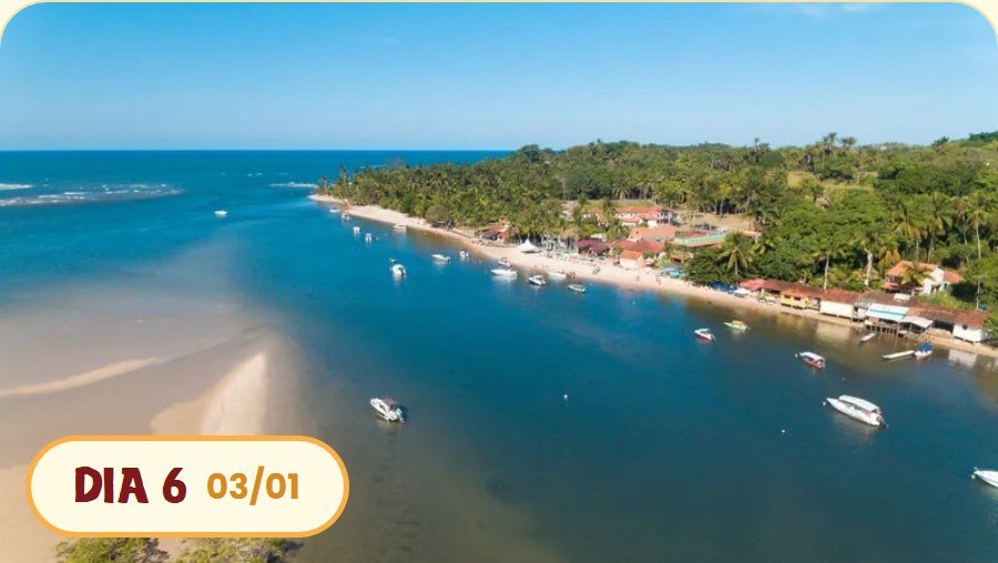 Ano Novo - Boipeba, dia 6 da viagem (03/01)